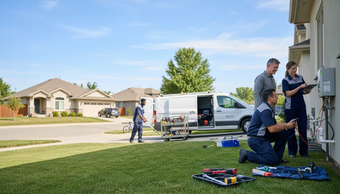 Tankless water heater service in Eolia, MO